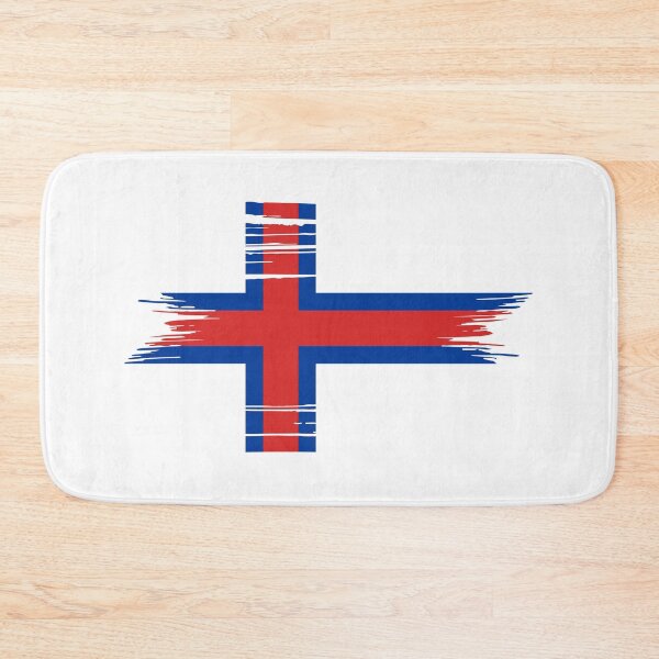 Item preview, Distressed Faroe Islands Flag FO designed and sold by shitpostee.