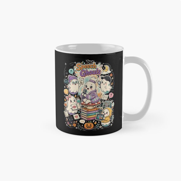 Item preview, Speech Ghouls – Halloween Speech Therapy SLP Ghost Teacher designed and sold by Printed Mistakes.