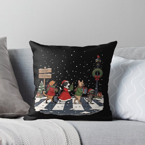 Item preview, Christmas Dogs Winter Holiday designed and sold by dudelinart.