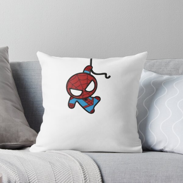 Item preview, Cute Chibi Classic Spider Hero Hanging on Web designed and sold by MAXIZPRINT.