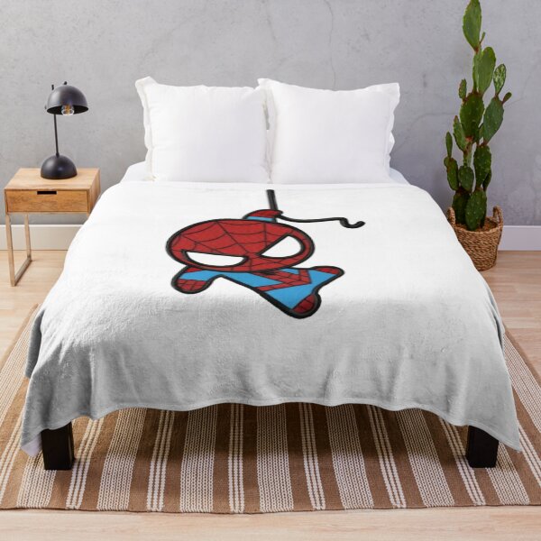 Item preview, Cute Chibi Classic Spider Hero Hanging on Web designed and sold by MAXIZPRINT.