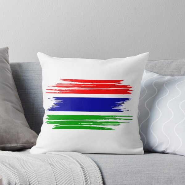 Item preview, Distressed Gambia Flag GM designed and sold by shitpostee.