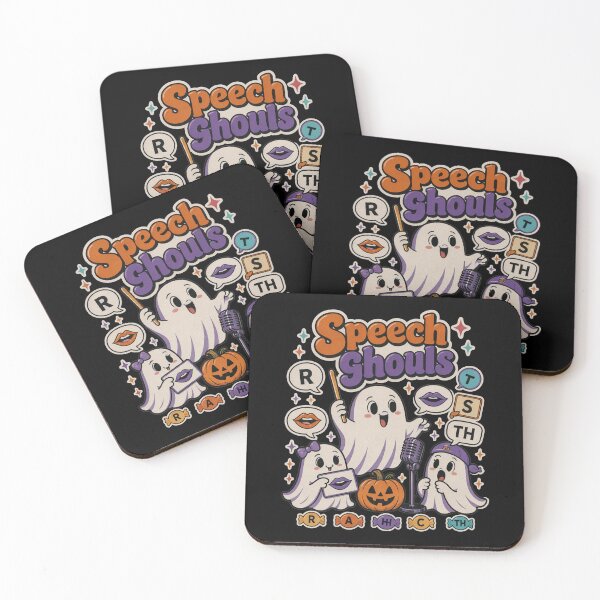 Item preview, Speech Ghouls – Halloween Speech Therapy SLP Ghost Teacher designed and sold by Printed Mistakes.