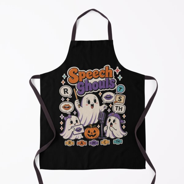 Item preview, Speech Ghouls – Halloween Speech Therapy SLP Ghost Teacher designed and sold by Printed Mistakes.