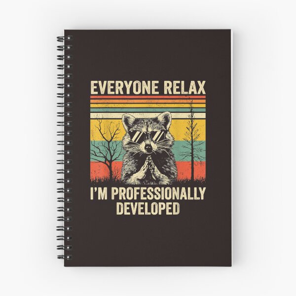 Item preview, Everyone Relax I'm Professionally Developed Funny Raccoon designed and sold by mari-kayden.