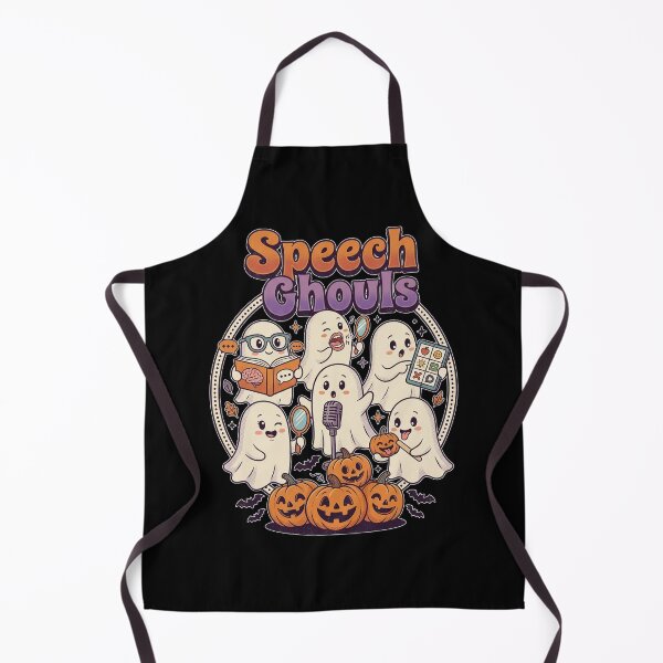Item preview, Speech Ghouls – Halloween Speech Therapy SLP Ghost Teacher designed and sold by Printed Mistakes.