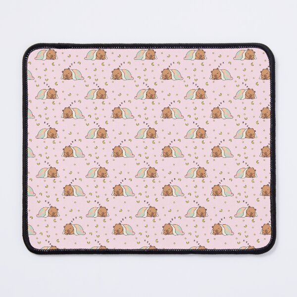 Item preview, Cute Sleeping Capybara In Blanket Seamless Pattern designed and sold by prapapon.