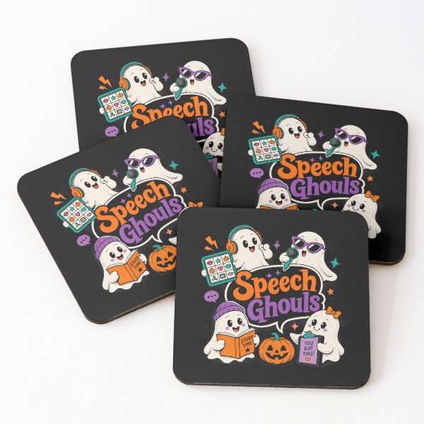 Item preview, Speech Ghouls – Halloween Speech Therapy SLP Ghost Teacher designed and sold by Printed Mistakes.