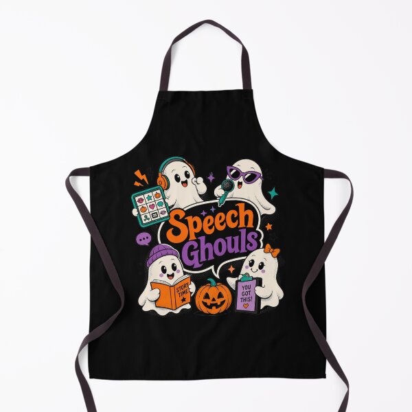Item preview, Speech Ghouls – Halloween Speech Therapy SLP Ghost Teacher designed and sold by Printed Mistakes.