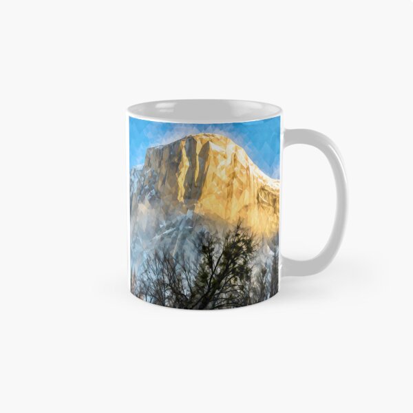 Item preview, Geometric Low Poly El Capitan in Yosemite designed and sold by Vicky Brago-Mitchell®.