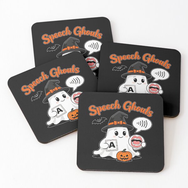 Item preview, Speech Ghouls – Halloween Speech Therapy SLP Ghost Teacher designed and sold by Printed Mistakes.