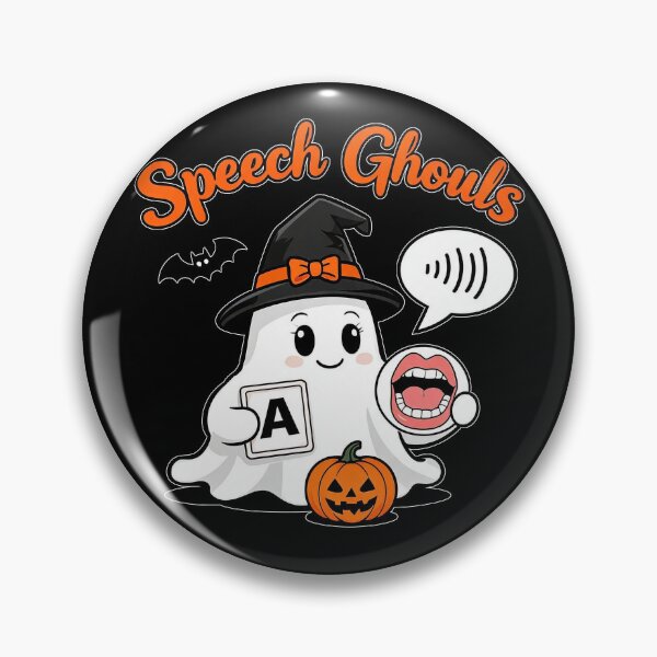 Item preview, Speech Ghouls – Halloween Speech Therapy SLP Ghost Teacher designed and sold by Printed Mistakes.