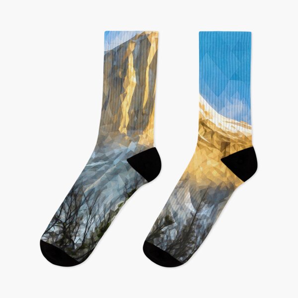 Item preview, Geometric Low Poly El Capitan in Yosemite designed and sold by Vicky Brago-Mitchell®.