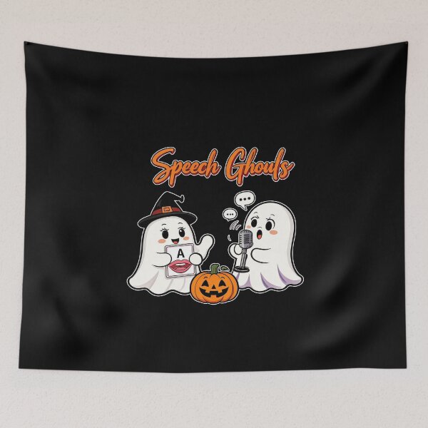 Item preview, Speech Ghouls – Halloween Speech Therapy SLP Ghost Teacher designed and sold by Printed Mistakes.