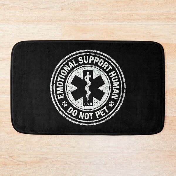 Item preview, Emotionalss Supportss Humanss Doss Nots Petss Emblem designed and sold by TheTouchArt.