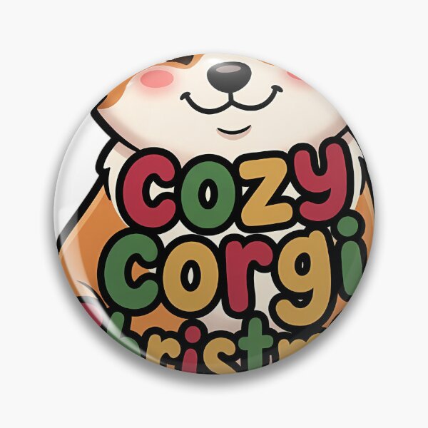 Item preview, Cute Christmas Corgi Sitting on a Stack of Wrapped Gifts - Cozy Corgi Christmas designed and sold by pumsquare.