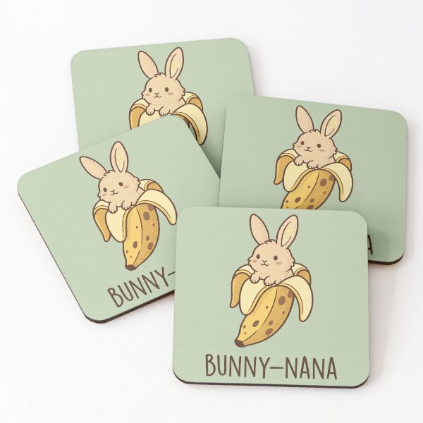 Item preview, Bunny-Nana Cute Rabbit Inside Banana Fruit designed and sold by Amir Faysal.