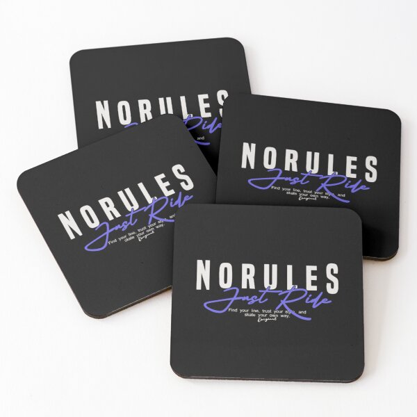 Item preview, No Rules Just Ride - Skateboarding designed and sold by AKDesignStores.