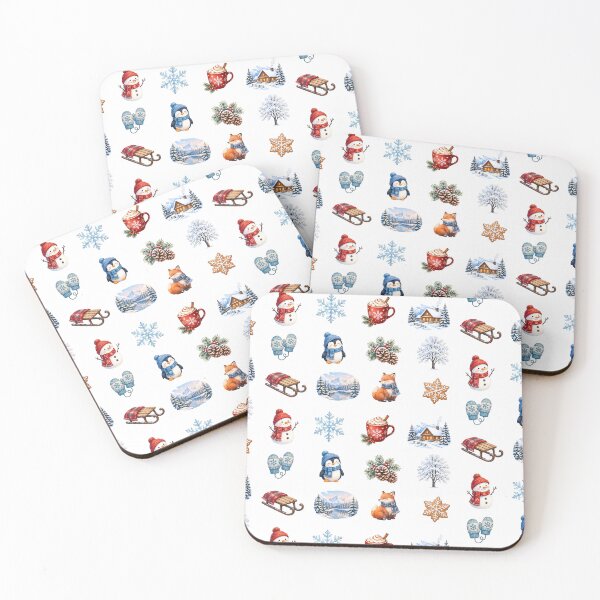Item preview,  Cute Watercolor Winter and Holiday Sticker Set designed and sold by Rehnair.