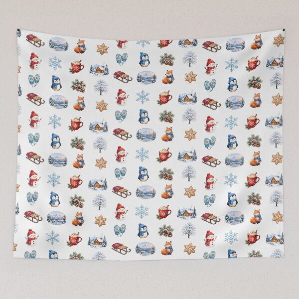 Item preview,  Cute Watercolor Winter and Holiday Sticker Set designed and sold by Rehnair.