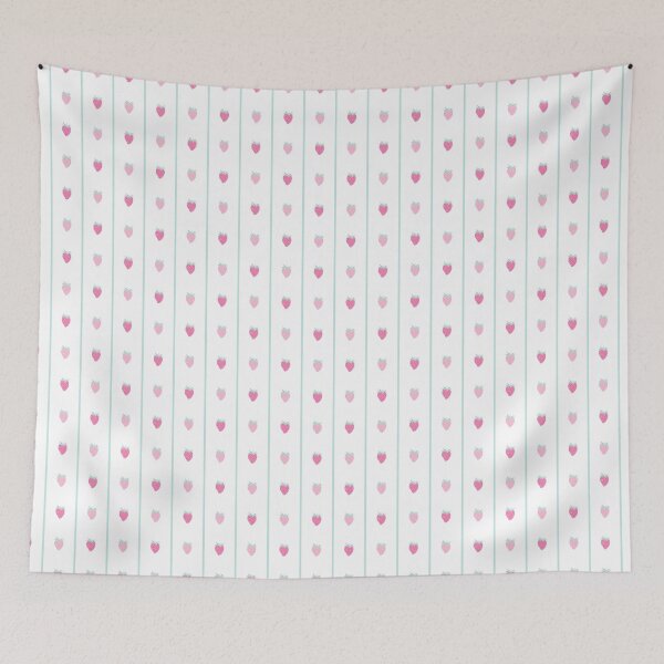 Item preview, Strawberry Surprise lines on white designed and sold by Quiet Waters Design.