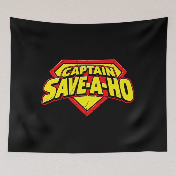 Item preview, Captain Save A Hoe, Funny Superhero Parody, Captain Save-A-Ho designed and sold by Hypothetik.