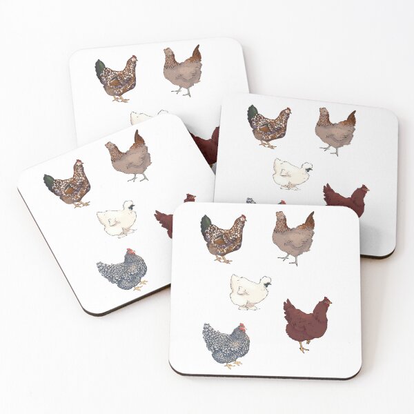 Item preview, Chicken Sticker Set designed and sold by elybbrittaney.