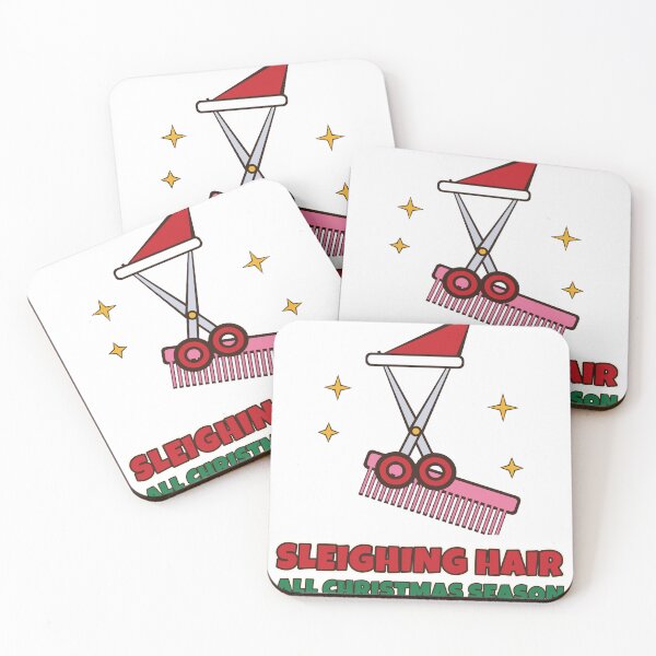 Item preview, Sleighing Hair All Christmas Season Funny Hairstylist Christmas designed and sold by Bornprints.