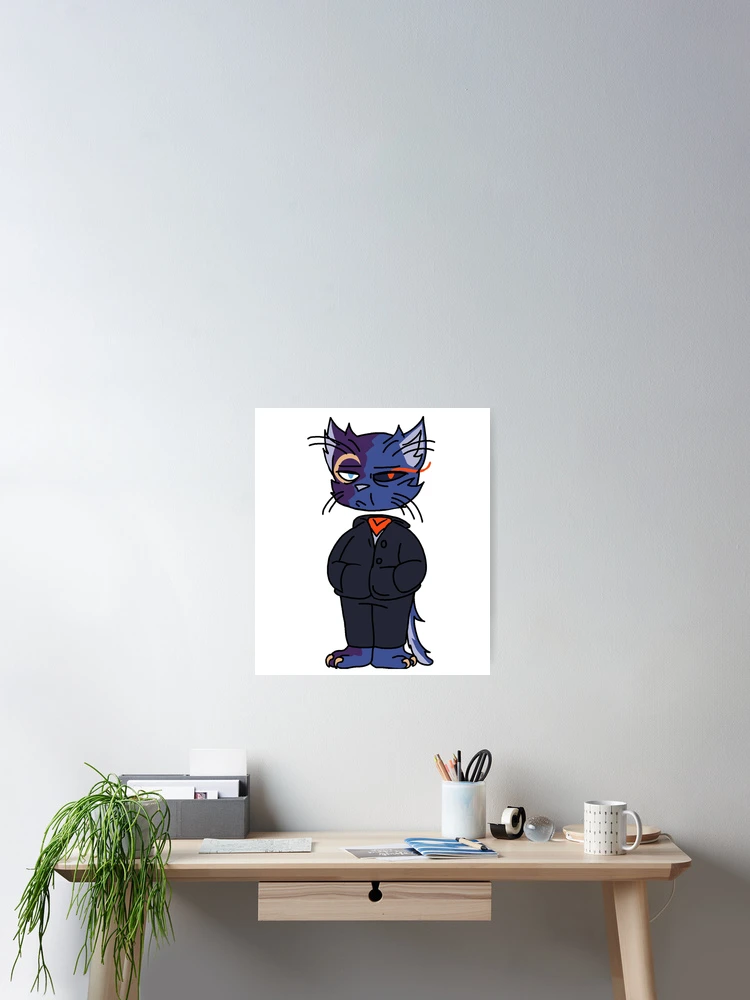 Thumbnail 2 of 3, Poster, Grumpy Cat In Suit designed and sold by Rojonono.