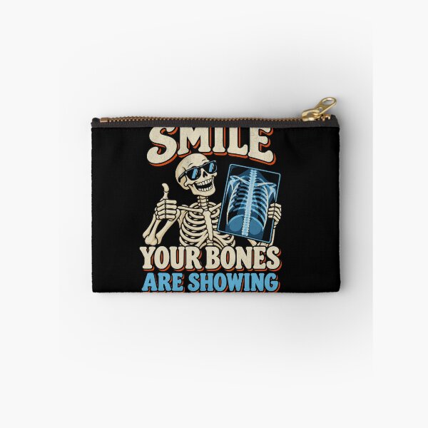 Item preview, Smile Your Bones Are Showing – Funny Rad Tech X-Ray Humor designed and sold by pkk72.
