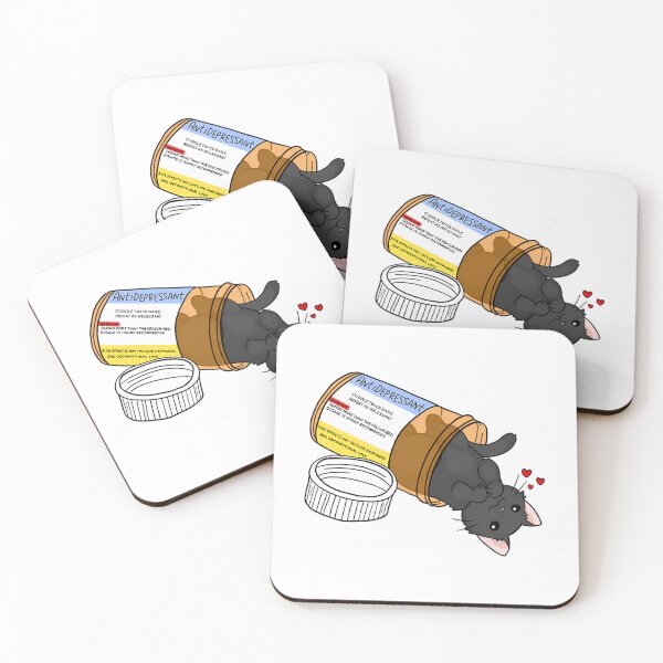 Item preview, Kitty Antidepressant Love Medicine designed and sold by barklshebia4.