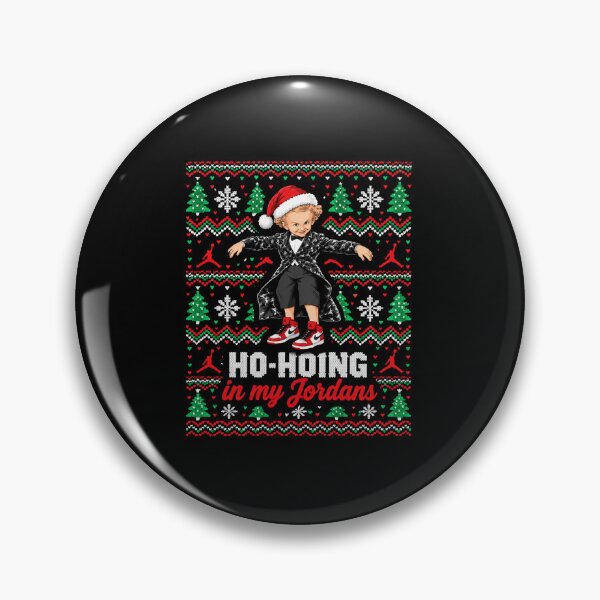 Item preview, Ho-Hoing in my Jordans, Tiptoeing Tip Toe Wing Jawwdinz Rumpelstiltskin Ugly Christmas - tiptoeing rumpelstiltskin designed and sold by Hypothetik.