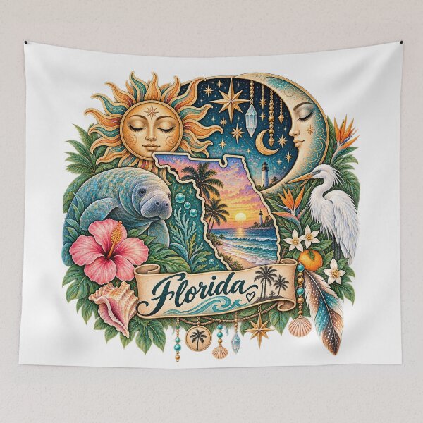 Item preview, Florida Celestial Wonders designed and sold by Whimspired By Paxx.