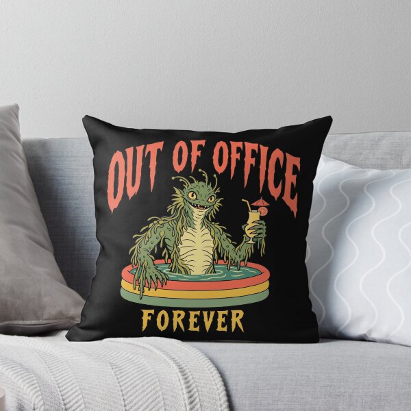 Item preview, Out of Office Forever – Vacation Swamp Monster designed and sold by docs the icon.
