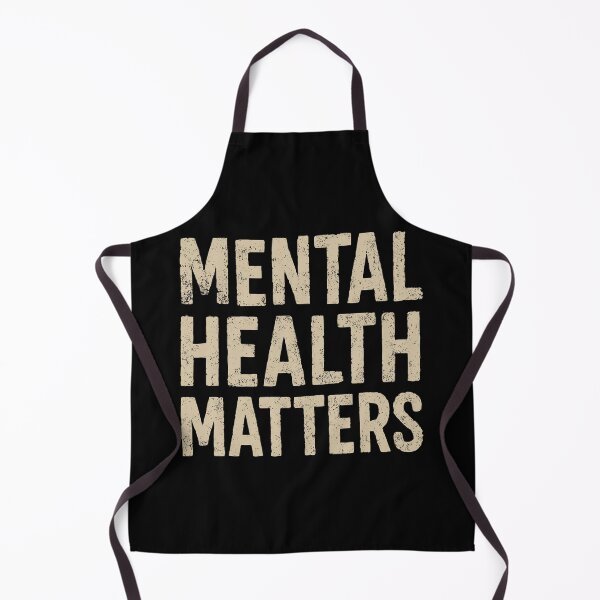Item preview, Mental Health Matters Bold Distressed Awareness Statement designed and sold by ThreadQuirk.