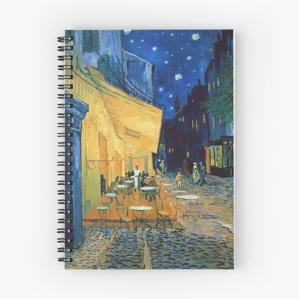 Item preview, cafe terrace at night designed and sold by infiny-designs.