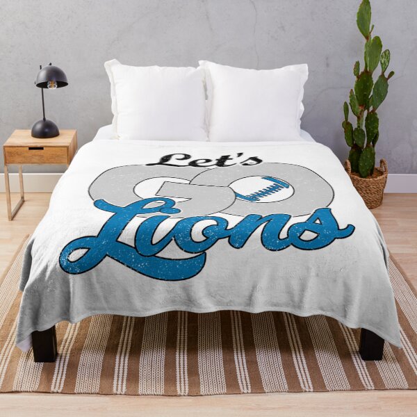 Item preview, Let'S Go Lions Distressed Football Sports Team Spirit designed and sold by POPPINS-ART.