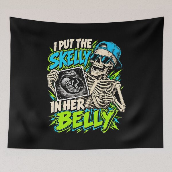 Item preview, Humorous Skeleton Ultrasound Pregnancy Design designed and sold by SoyLamderma.