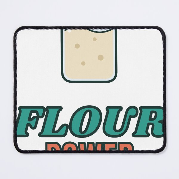 Item preview, Flour Power Baking Pun designed and sold by Saqui901.