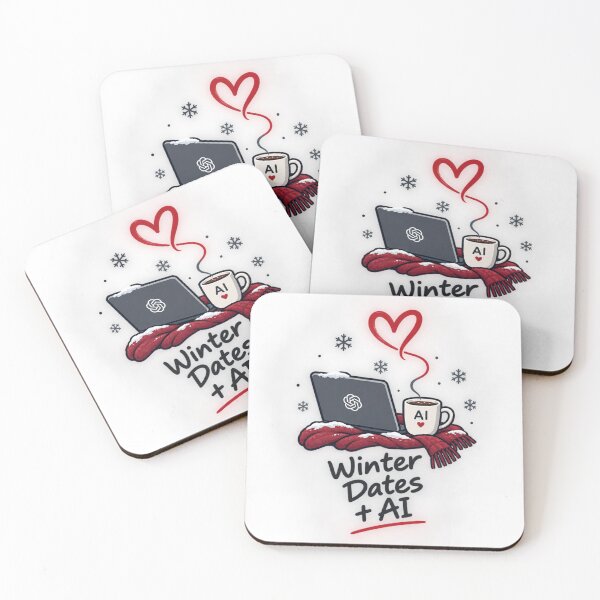 Item preview, Better Together AI Winter Romance – Cozy Snowy Date Night designed and sold by The Happiness Market .