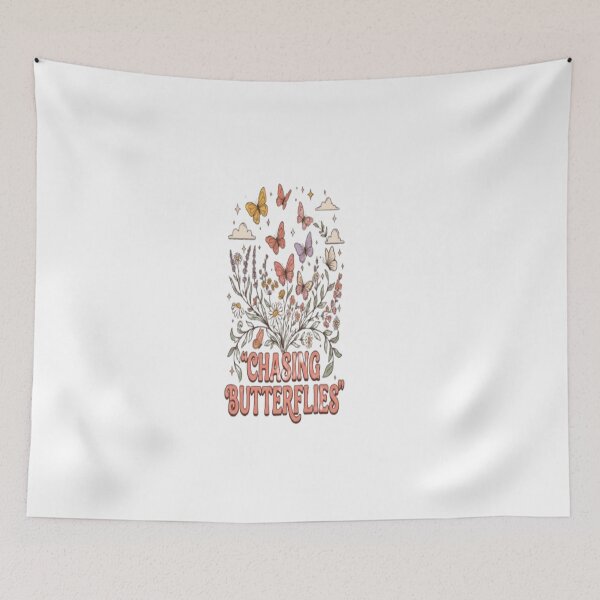Item preview, Chasing Butterflies Vintage Floral Butterfly Aesthetic designed and sold by EssentialsWear.