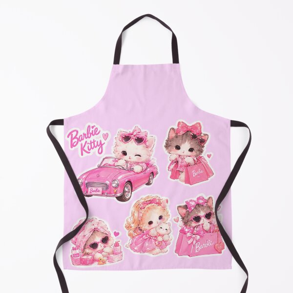 Item preview, pastel pink shopping cat designed and sold by sara747.