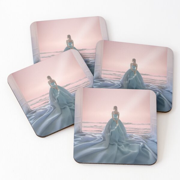 Item preview, Woman In Pastel Gown Standing At Ocean Horizon designed and sold by Vizerskaya.
