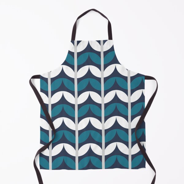 Item preview, Retro Geometric Leaf Pattern designed and sold by PatternXOXO.