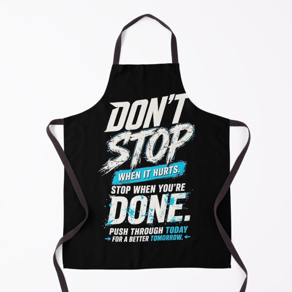 Item preview, Don't Stop When It Hurts Stop When You're Done - Motivational designed and sold by Vibe-Vary.
