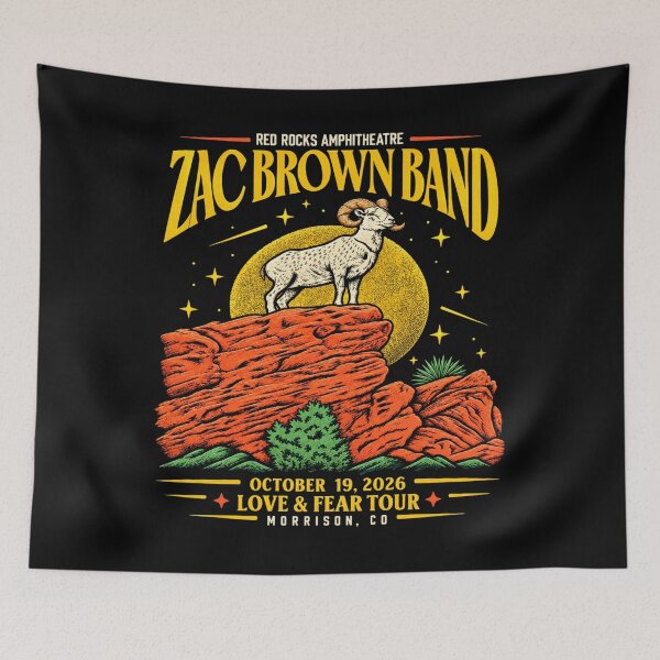 Item preview, Zac Brown Band Red Rocks Amphitheatre Oct 19 2026 Event designed and sold by MeliaMass.