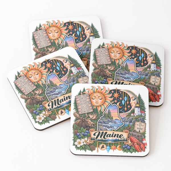 Item preview, Maine Celestial Wonders designed and sold by Whimspired By Paxx.
