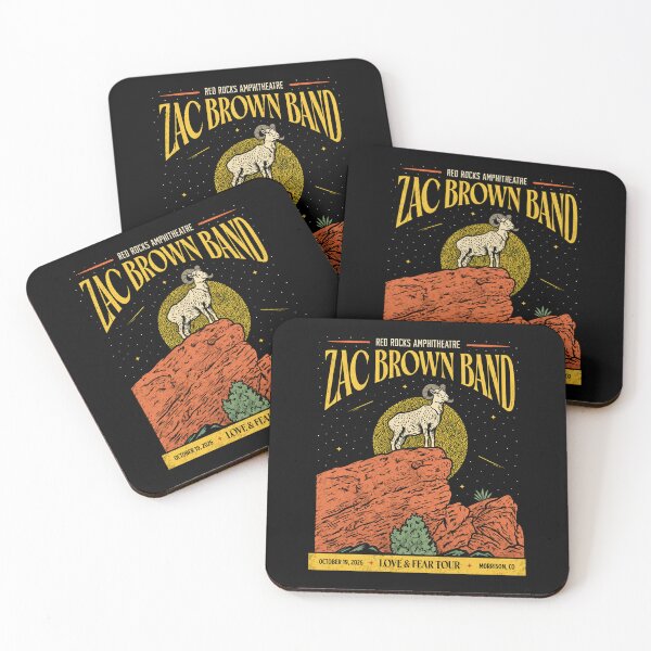 Item preview, Zac Brown Band Concert, Red Rocks Amphitheatre 2026 designed and sold by MeliaMass.