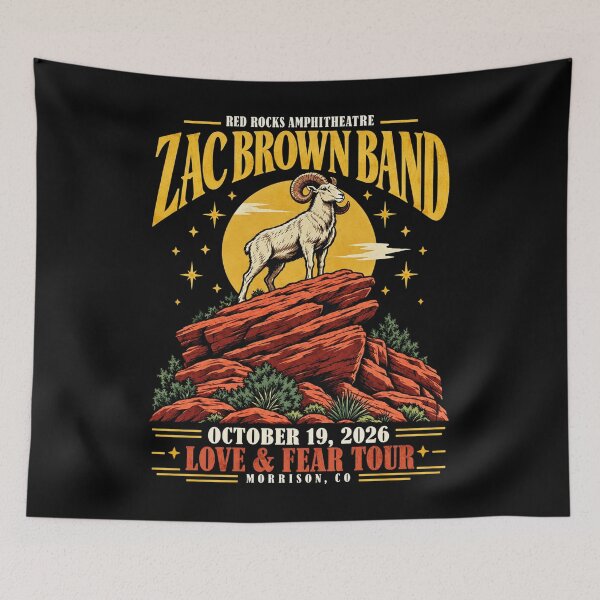 Item preview, October 19 2026 Zac Brown Band Red Rocks Morrison designed and sold by MeliaMass.