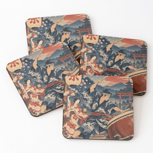 Item preview, Japanese Culture - Taiko Drummer at Sakura Festival designed and sold by bapupa.